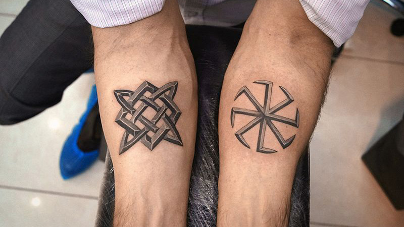 Татуировки славянских оберегов